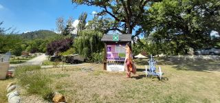 camping la celestine entree