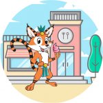 tiky rond site glace